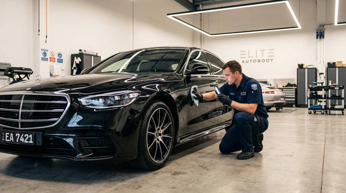 ADM body shop — panel work and dent repair